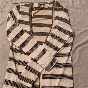 A long sleeve long cardigan